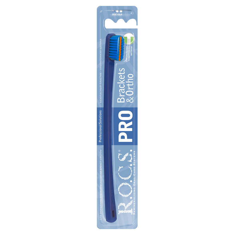 ToothBrush Pro Brackets&Ortho Blue Blue Red