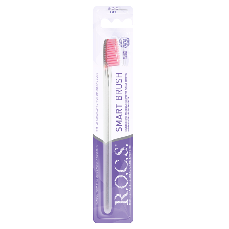 ToothBrush Classic Soft White Pink