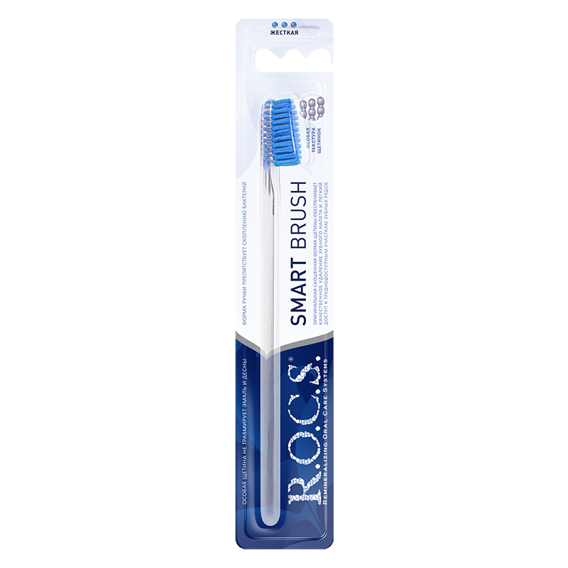 ToothBrush Classic Firm White Blue